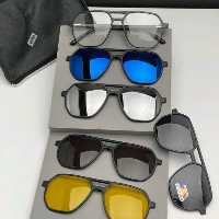 عینک طبی کاوردار مگنتی به همراه 5 کاور کد 2381