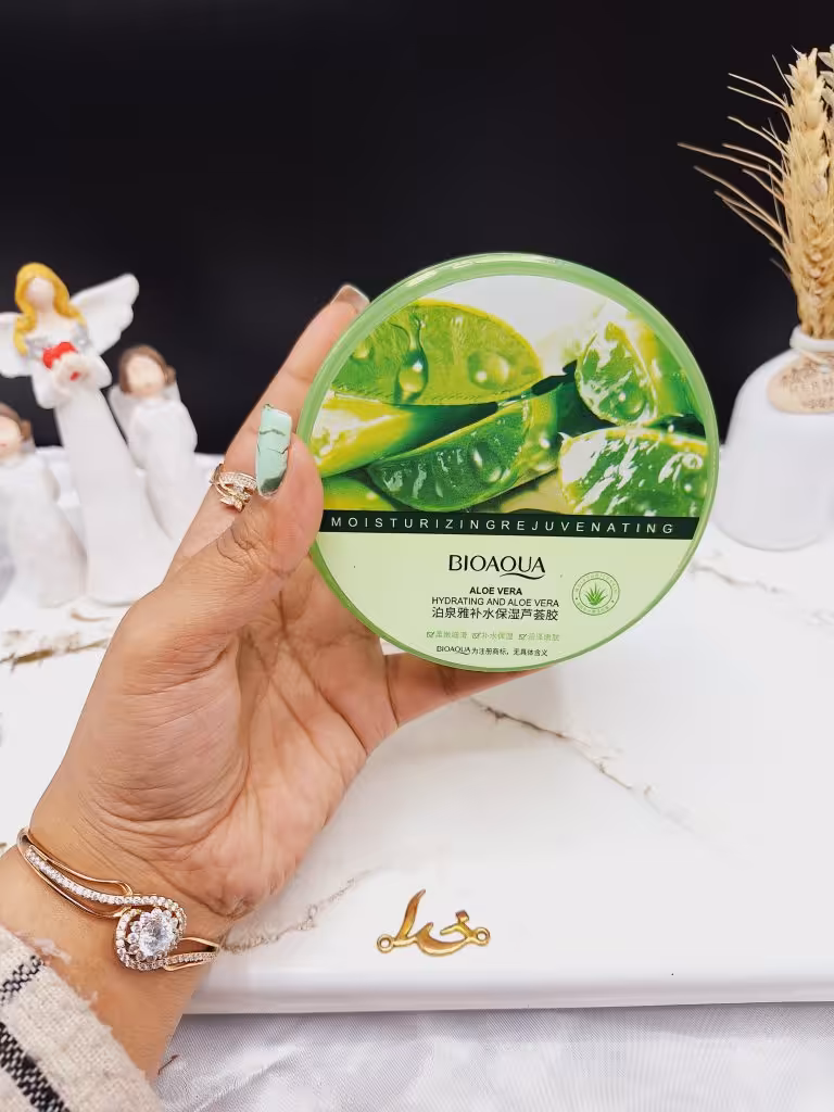 ژل آبرسان کاسه ای آلوئه ورا بیوآکوا BIOAQUA کد BQY79676
