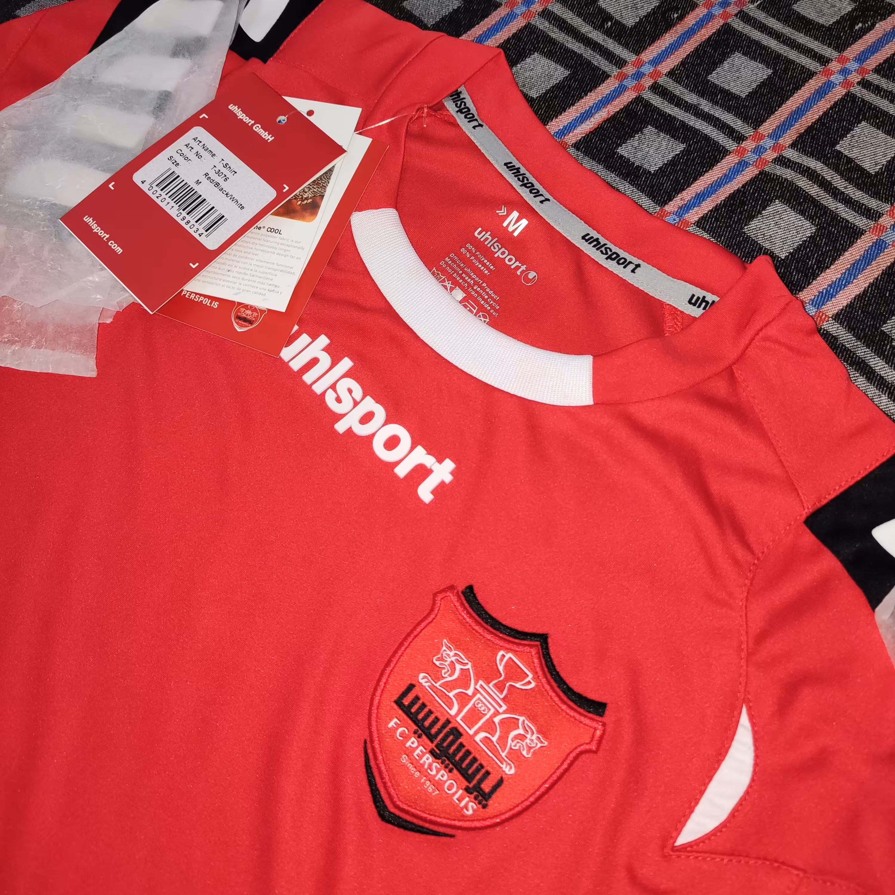 پیراهن تیشرت پرسپولیس آلشپورت(تیشرت بدون شورت ورزشی)