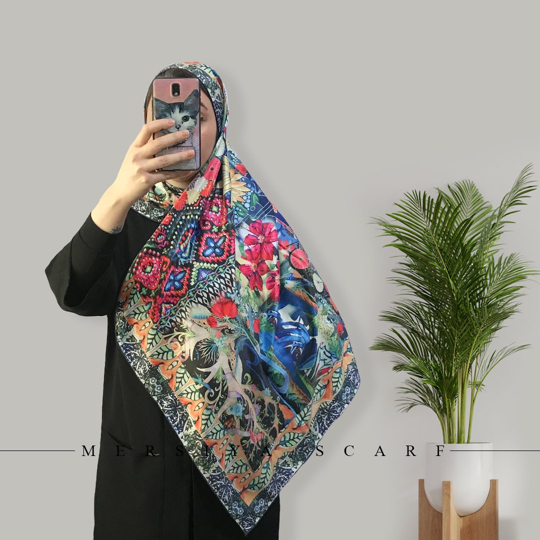 روسری نخ ابریشم