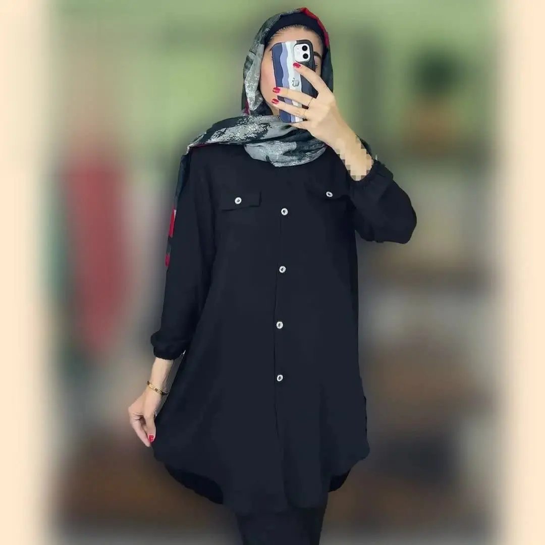 مانتو مشکی ابروبادی