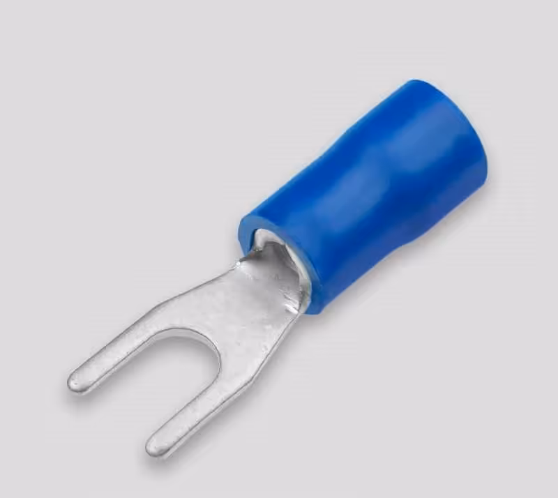 سر سیم دو شاخ 2.5 (وایرشو U شکل) (بسته 100 عددی) ( 4 میلیمتری) برند MAX - فروشگاه شیرازیان