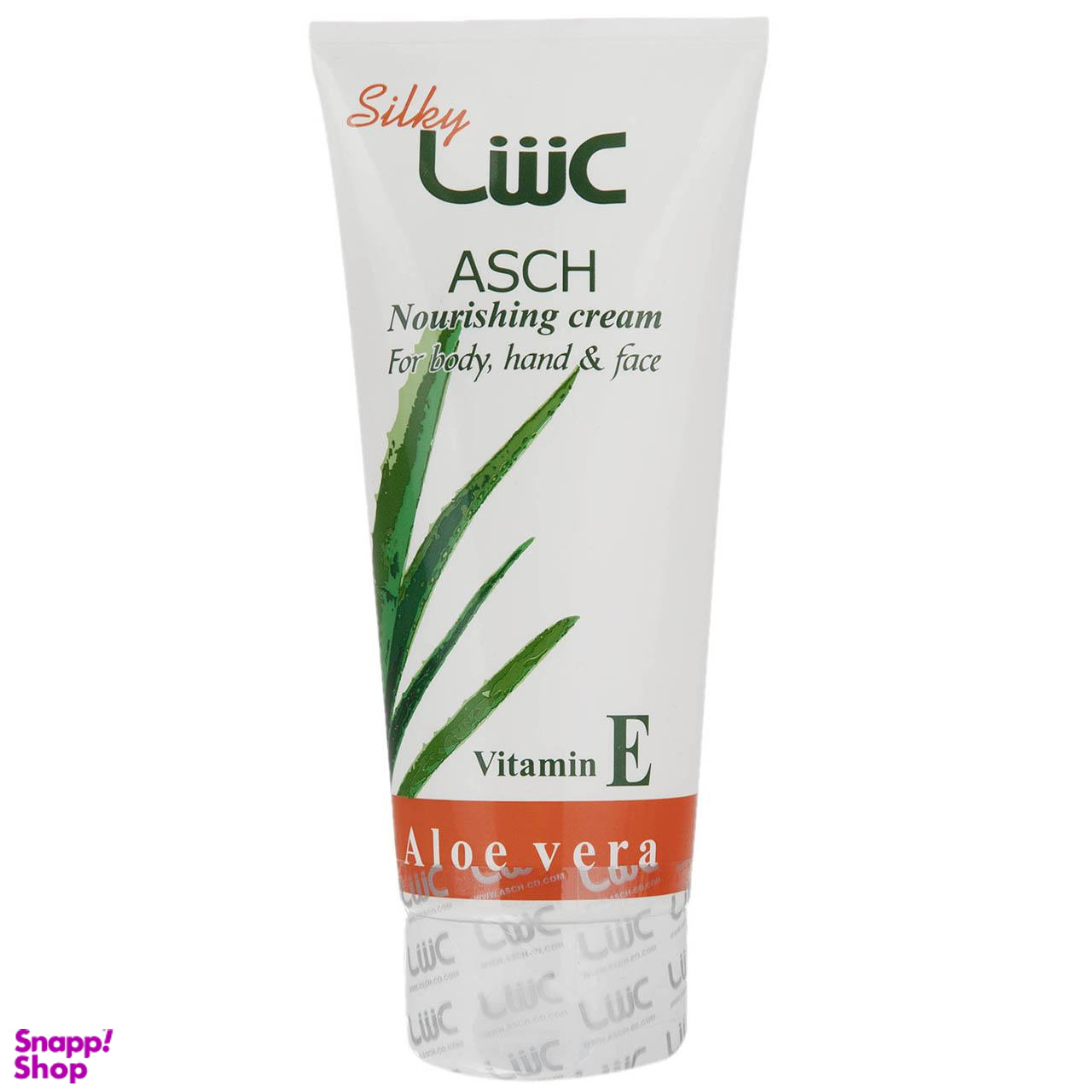 کرم مرطوب کننده عش (ash) مدل Aloe vera حجم 200 میلی‌لیتر