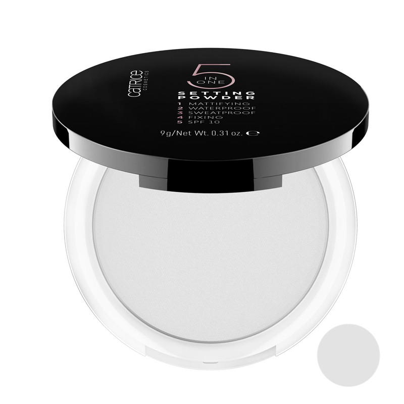 پودر تثبیت کننده آرایش کاتریس مدل 5in1