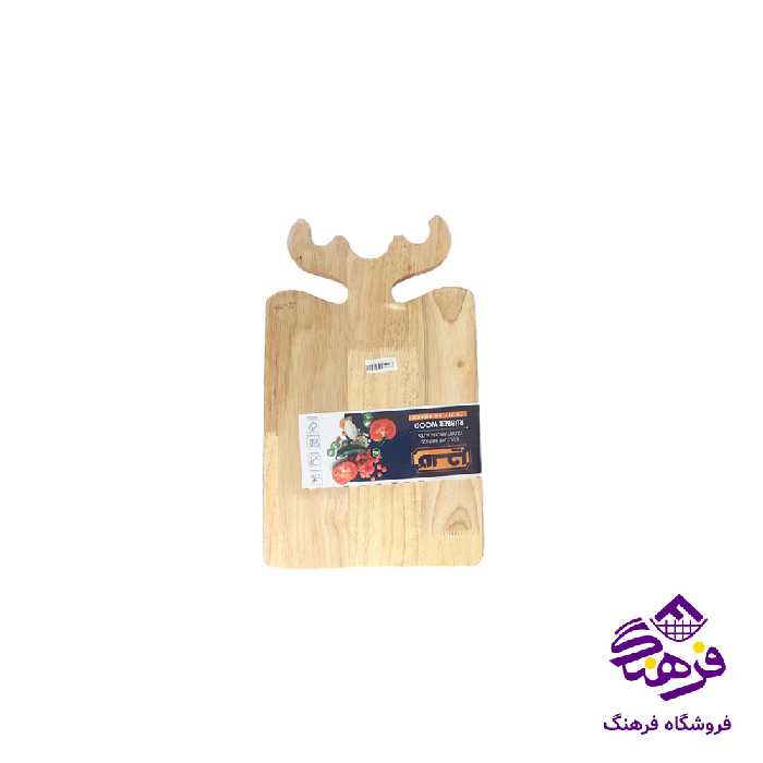 تخته گوشت کالچر گوزن چوبی متوسط