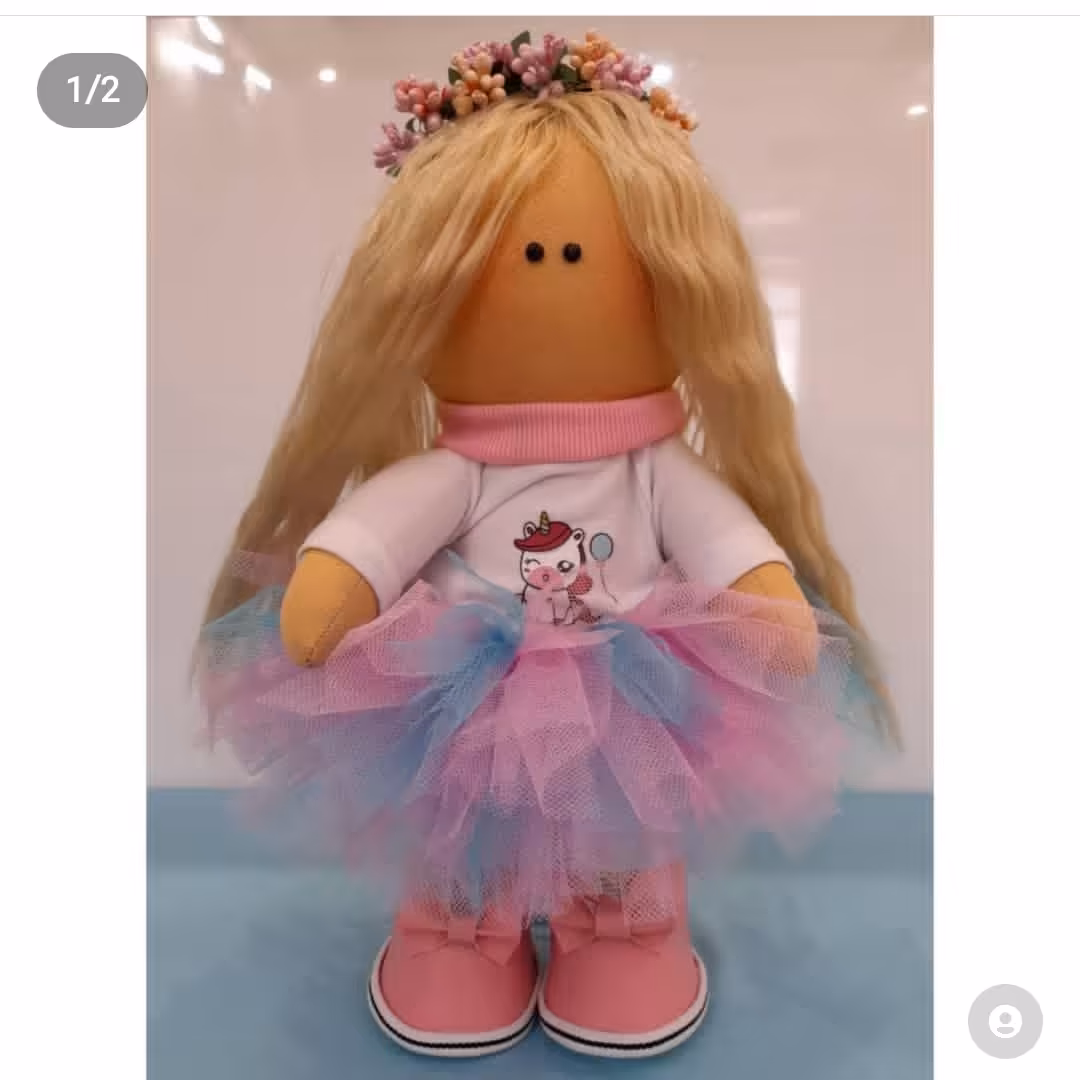 عروسک روسی طرح توتو 
