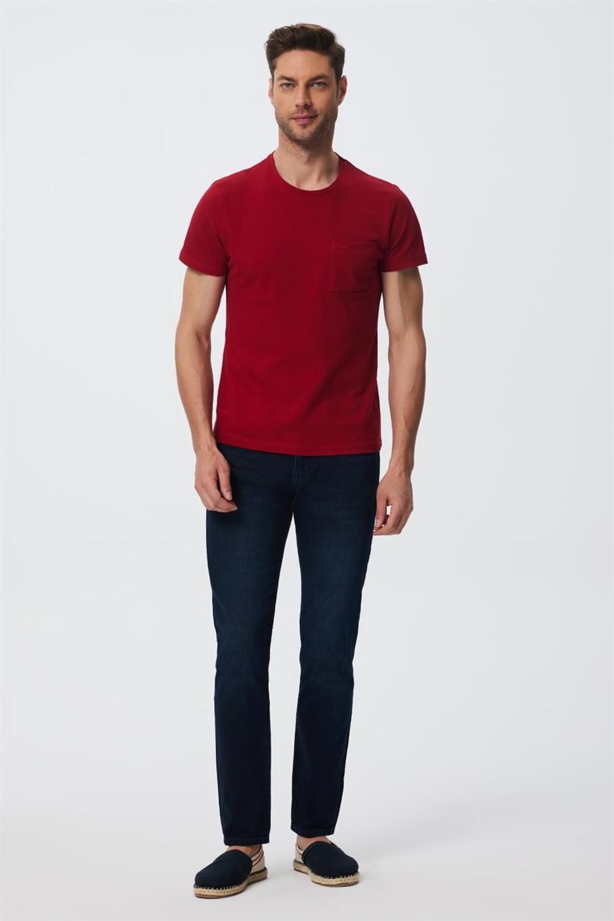 شلوار جین آبی مردانه هری شکلاتی وسط Lee Cooper