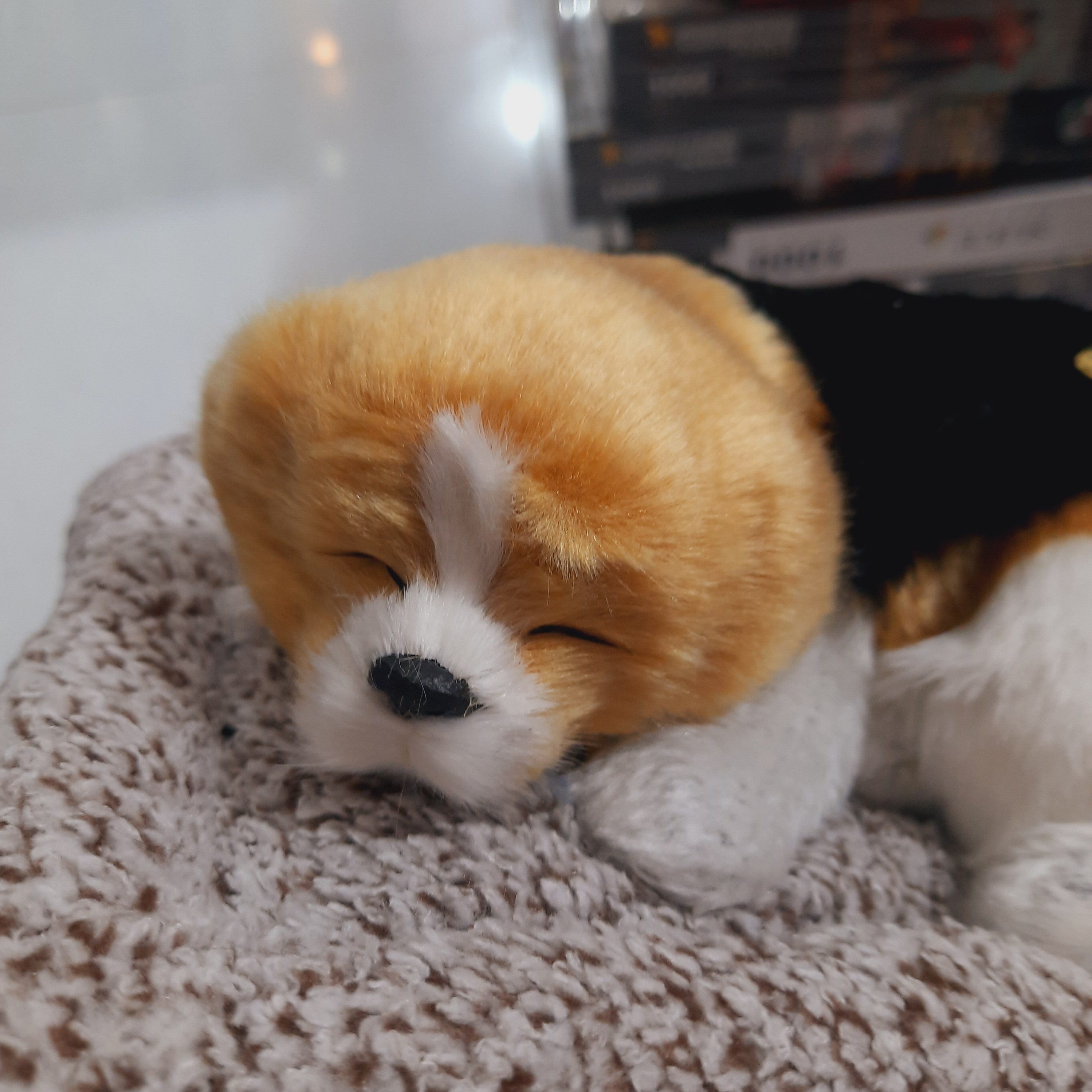 عروسک سگ خوابیده موزیکال