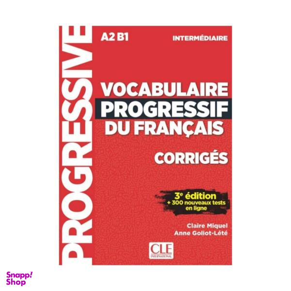 کتاب Vocabulaire Progressif Du Francais A2 B1 - Intermediaire - 3rd