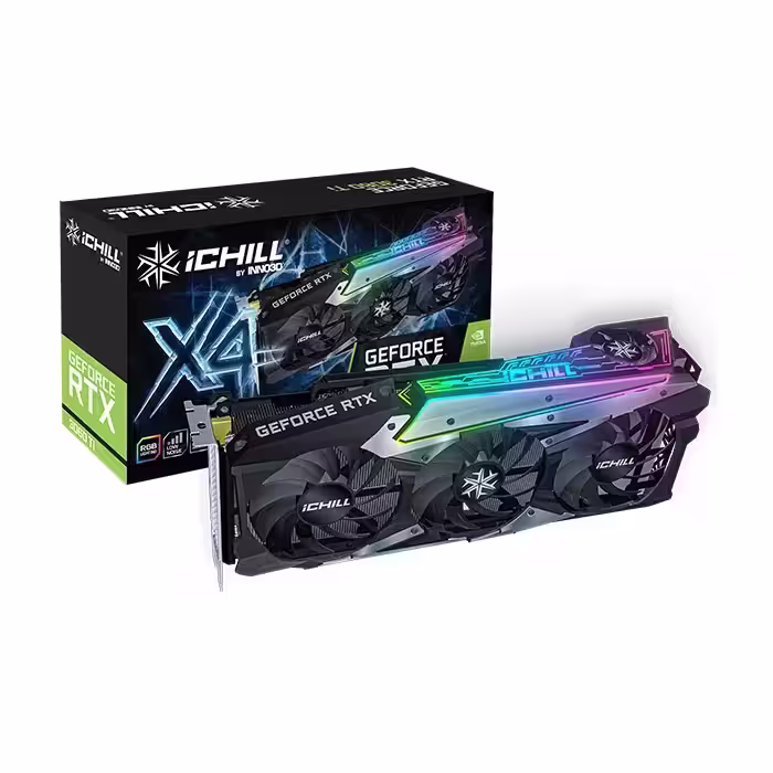کارت گرافیک اینوتریدی GeForce RTX 3060 TI ICHILL X4 8GB