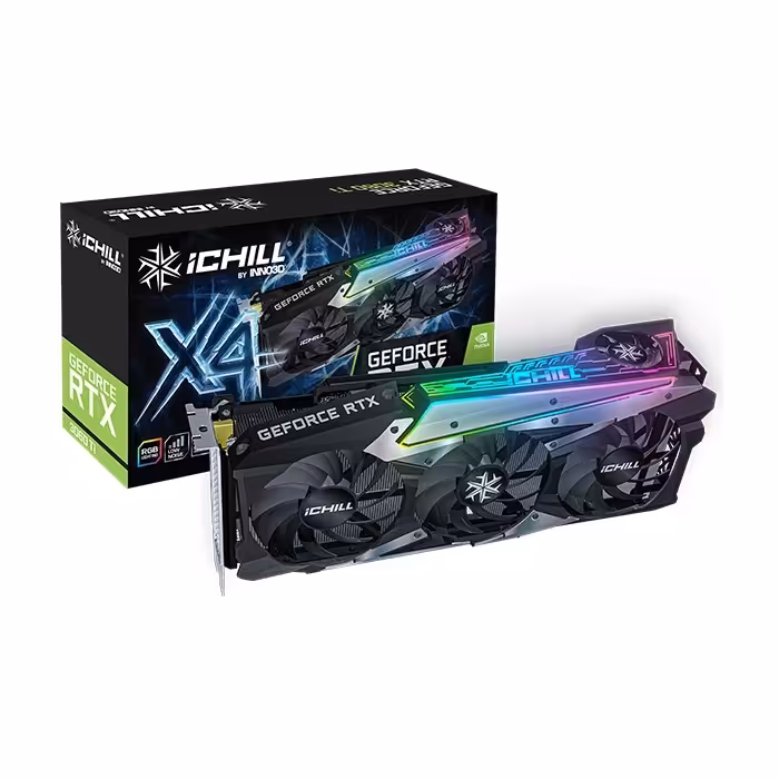 کارت گرافیک اینوتریدی GeForce RTX 3060 TI ICHILL X4 8GB