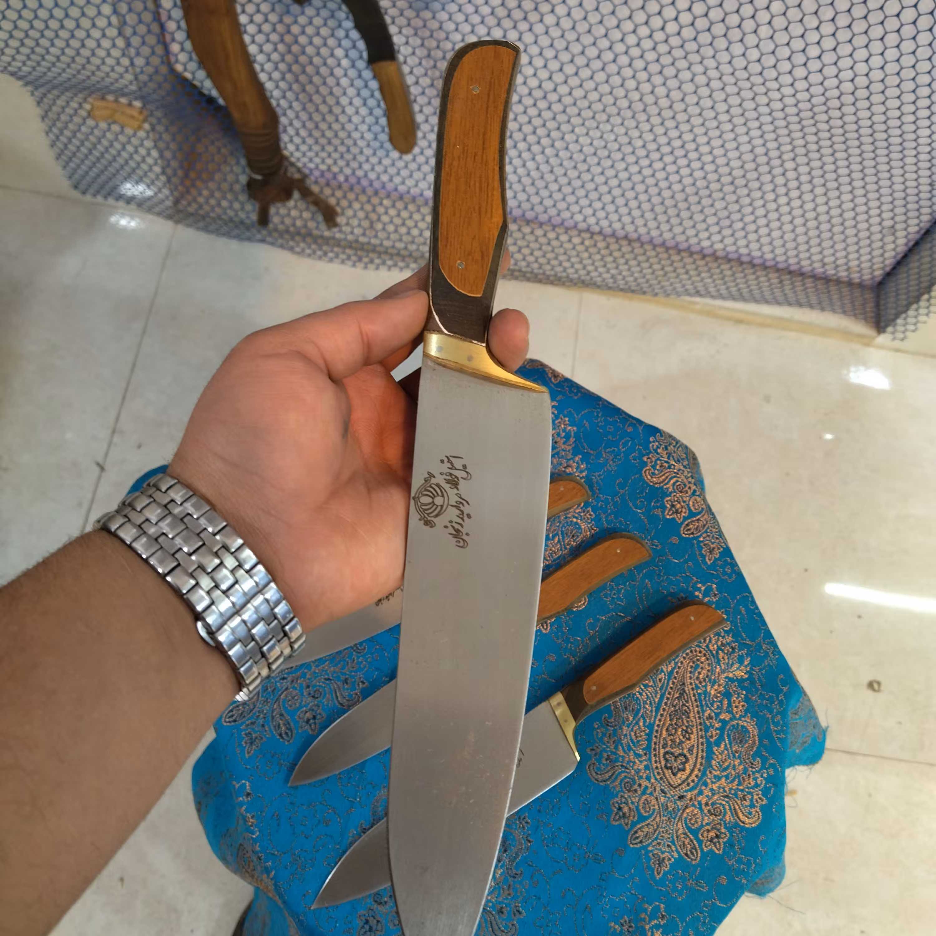 چاقو آشپزی مروارید سایز5