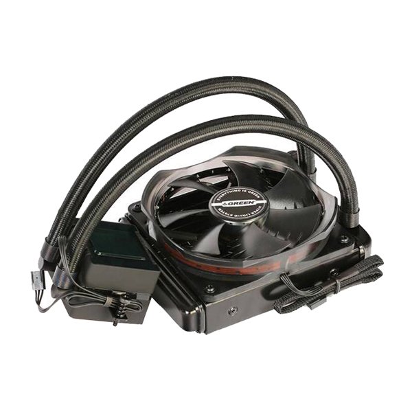 سیستم خنک کننده آبی گرین مدل GLC120-EVO به همراه براکت LGA 1700(فروش فقط با سیستم کامل)
