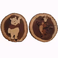 تابلو معرق فانتزی کودکانه تیگر و پو بسته دوتایی