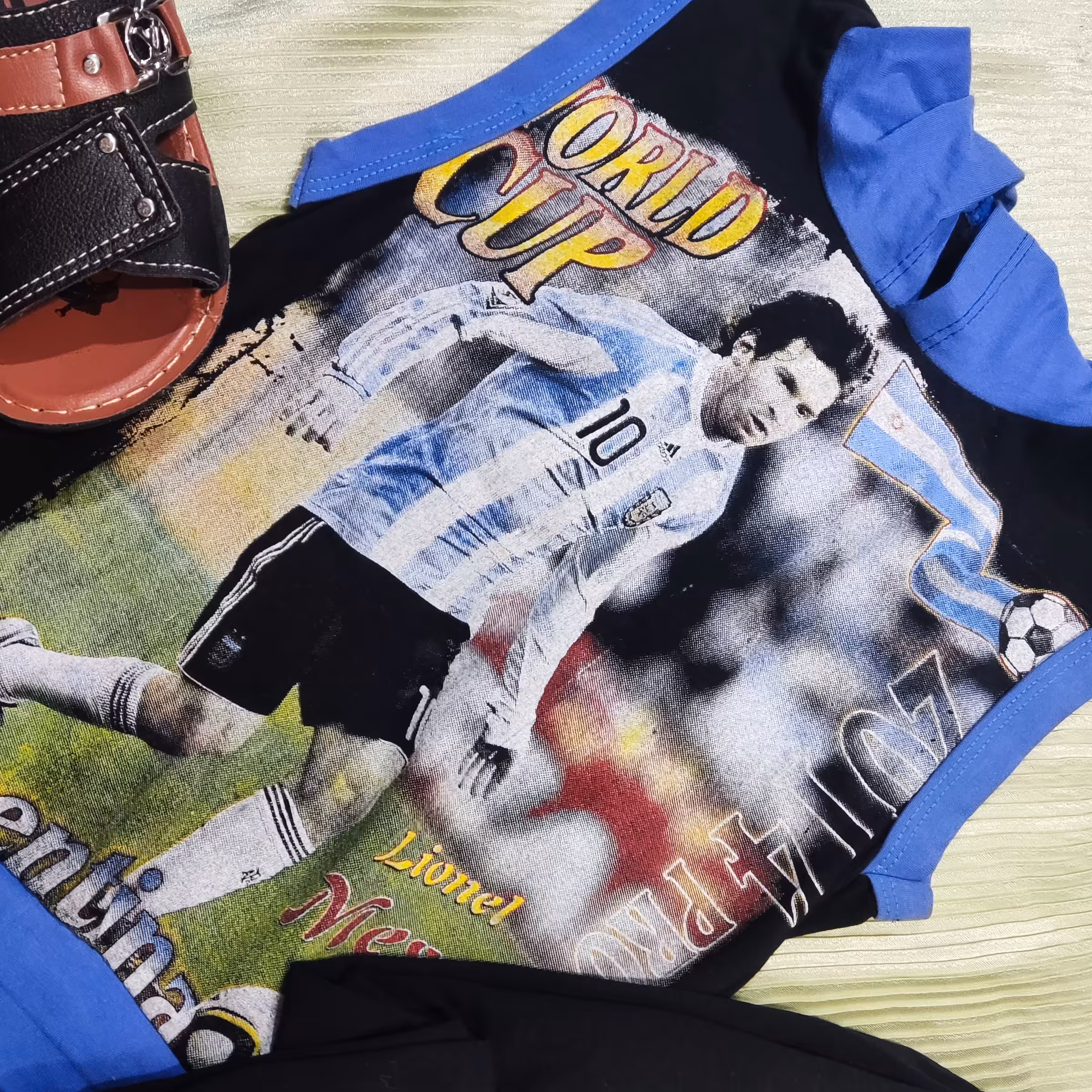 تیشرت وشورت ورزشی مسی