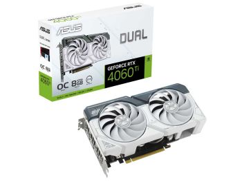 کارت گرافیک ایسوس مدل ASUS Dual RTX 4060 Ti White OC Edition 8GB GDDR6