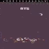 دفتر یادداشت BTS (کد b6)،(سیمی)