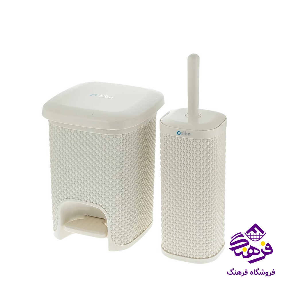 سطل پدالی سایز 2 طرح پازیریک