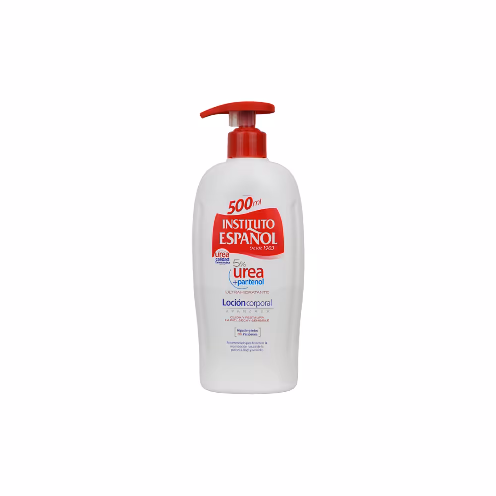 لوسیون بدن اوره 5% اسپانول مدل UREA PANTENOL حجم 500 میلی لیتر - فروشگاه تخصصی محصولات پوست و مو تیراژه
