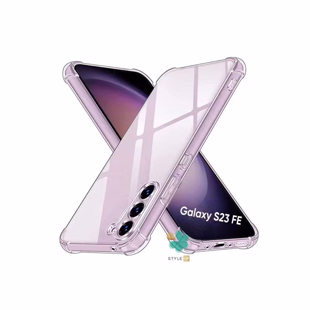 قاب گوشی ایربگ دار مدل محافظ لنز دار مناسب Samsung Galaxy S23 FE