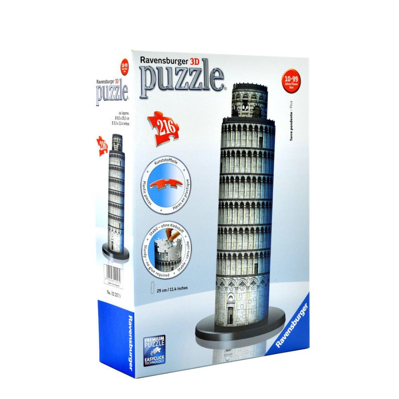 پازل 216 تکه برج راونزبرگر مدل پیزا