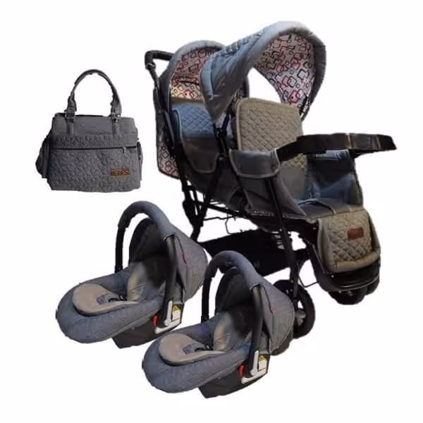 سرویس کالسکه دوقلو ونوس با تشک مگنس رویال