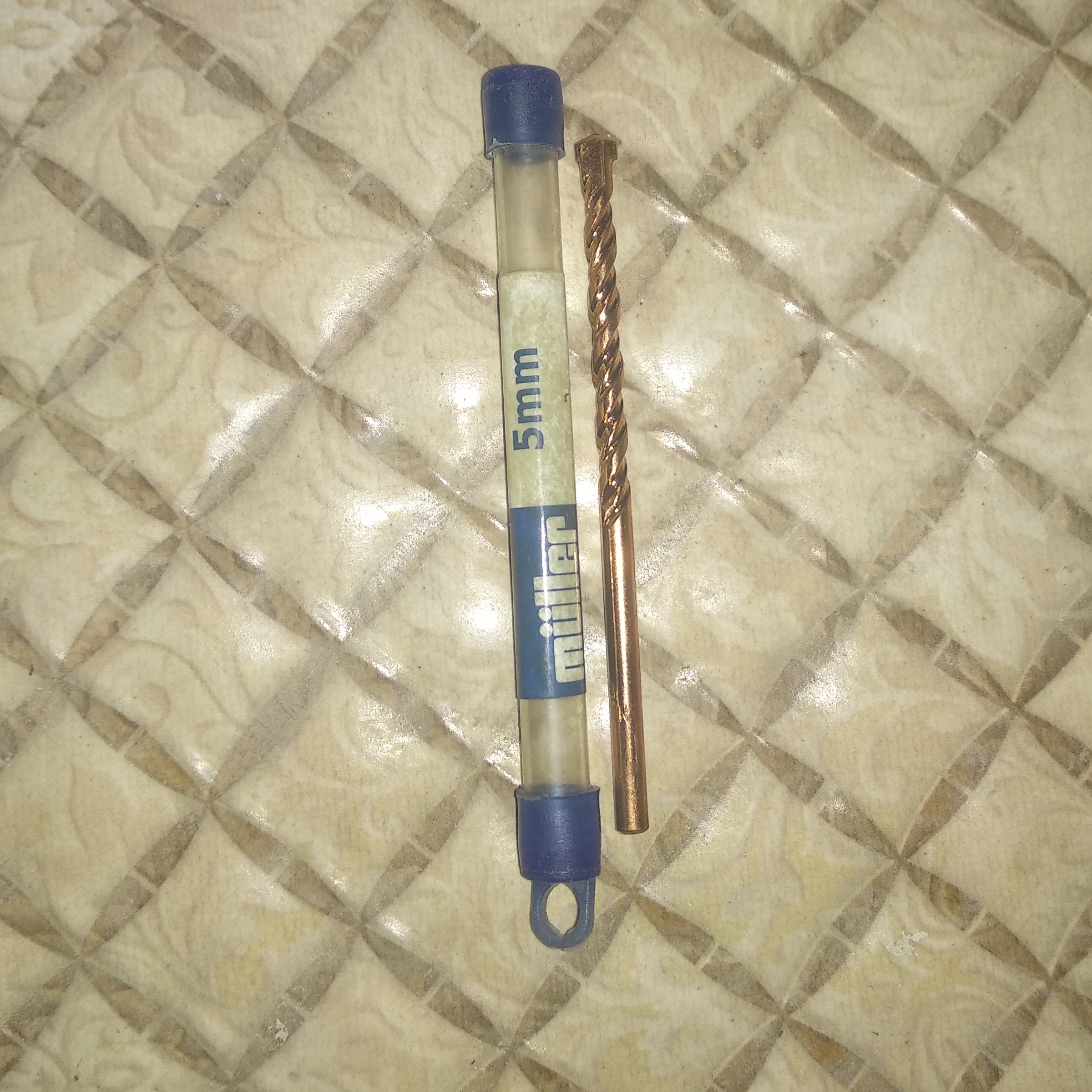 مته الماسه سایز پنج شیار دوبل