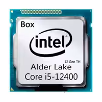 پردازنده باکس اینتل مدل Core i5 12400