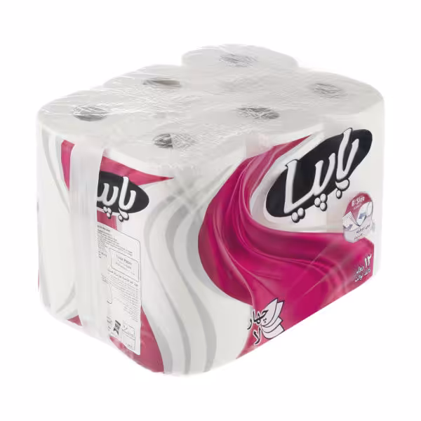 دستمال دلسی پاپیا 4 لایه 12رول