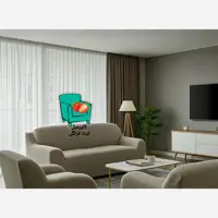 پیراهن مبل سفارشی 7نفره فیت مبل شما  کشی و جذبی ارسال رایگان وی آی پی 3،2،1،1