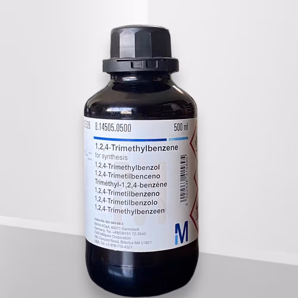 1-2-4 تری متیل بنزن برند مرک کد مرک 814505 پک 100میلی لیتری