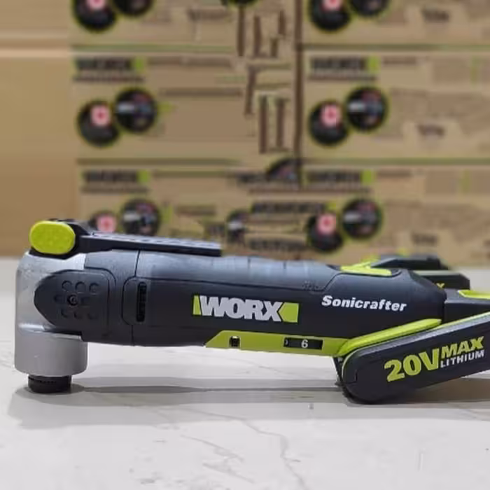 فرز شارژی همه کاره ورکس مدل WX802قدرت بالا20 ولت