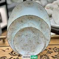 سرویس آرکوپال 26 پارچه لئون مدل ارون کرم