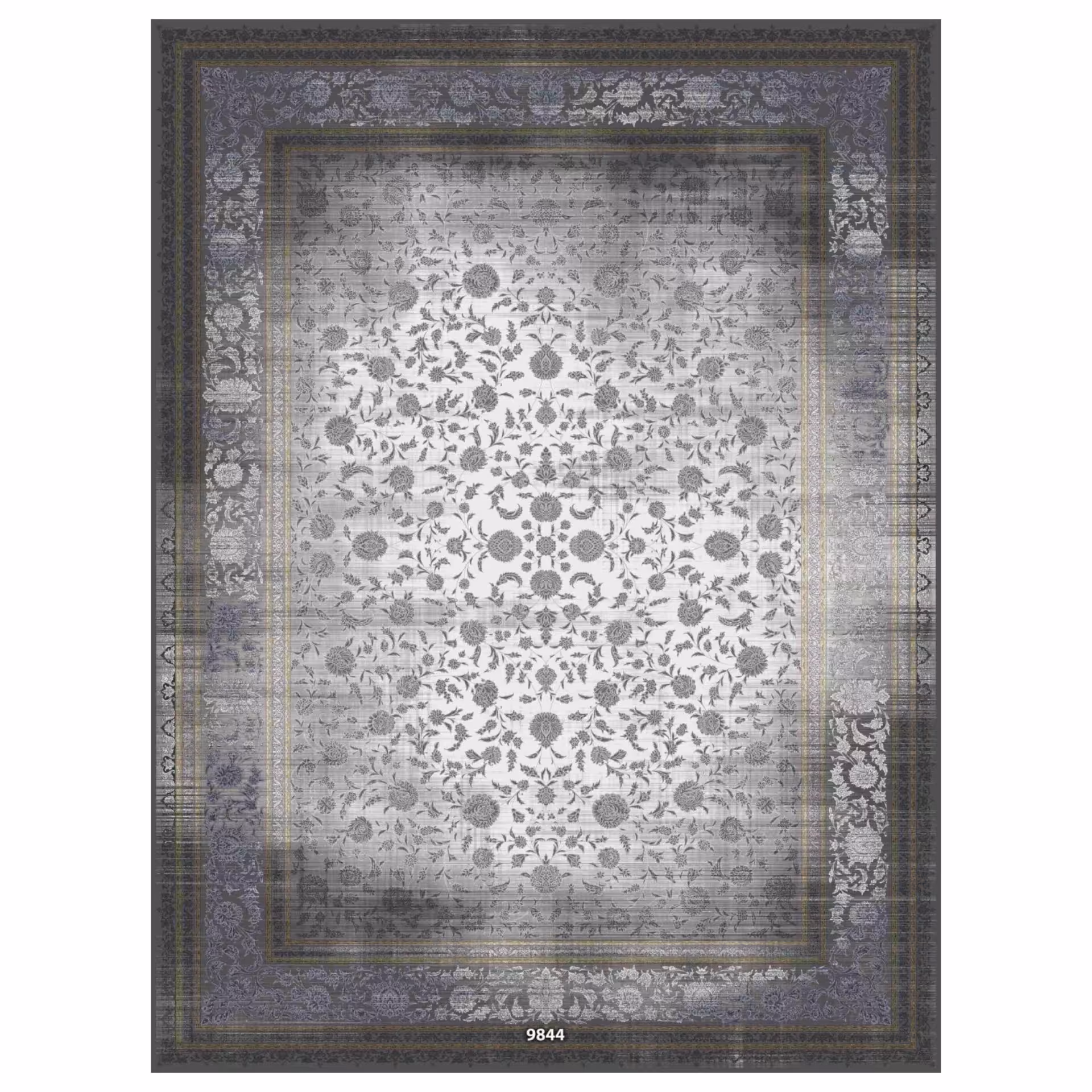 فرش وینتیج 9 متری 1200 شانه کد H9844