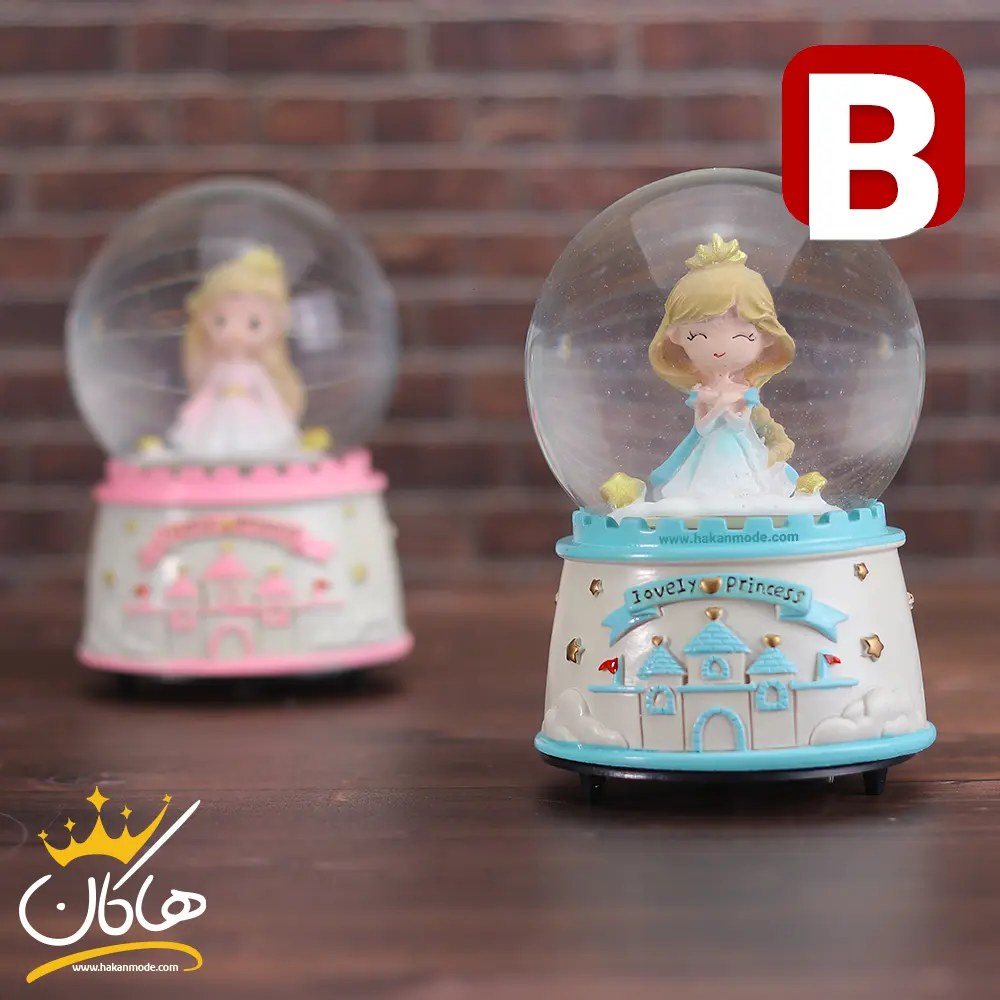 گوی موزیکال پرنسسی کوکی آبی