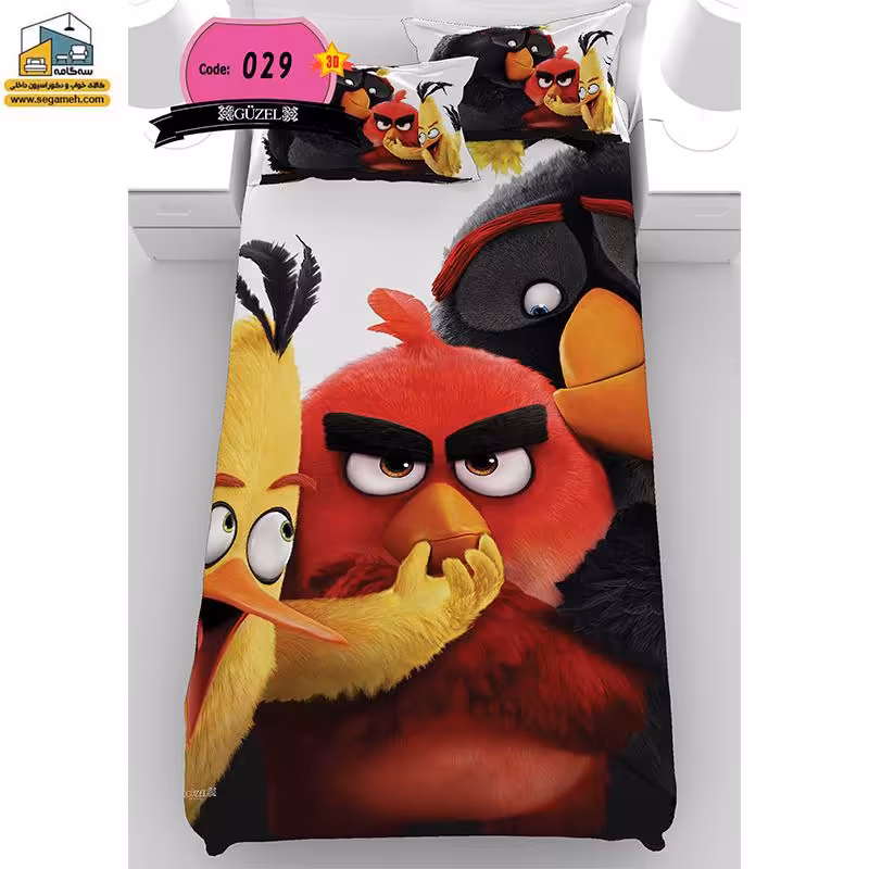 روتختی یک نفره گوزل سه بعدی Angry Birds مدل RSG29