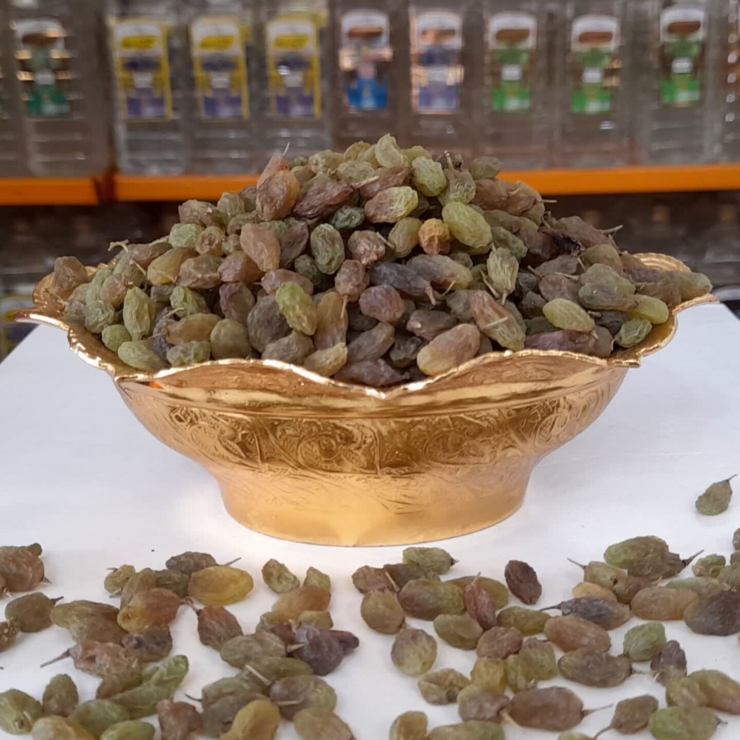 کشمش سبز سایه خشک 1 کیلویی