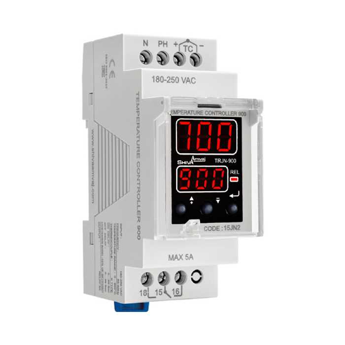 ترموستات 0 تا 900 (سریn) مدل trb-900 شیوا امواج برق شیرازیان
