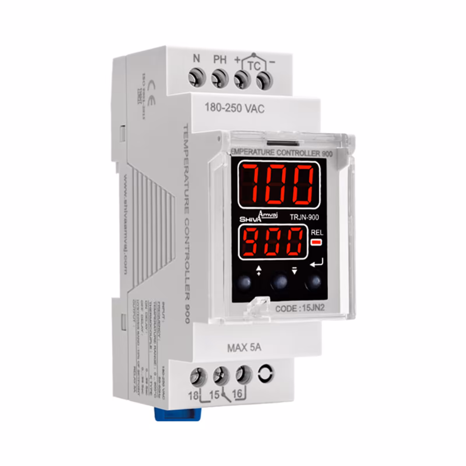 ترموستات 0 تا 900 (سریn) مدل trb-900 شیوا امواج برق شیرازیان