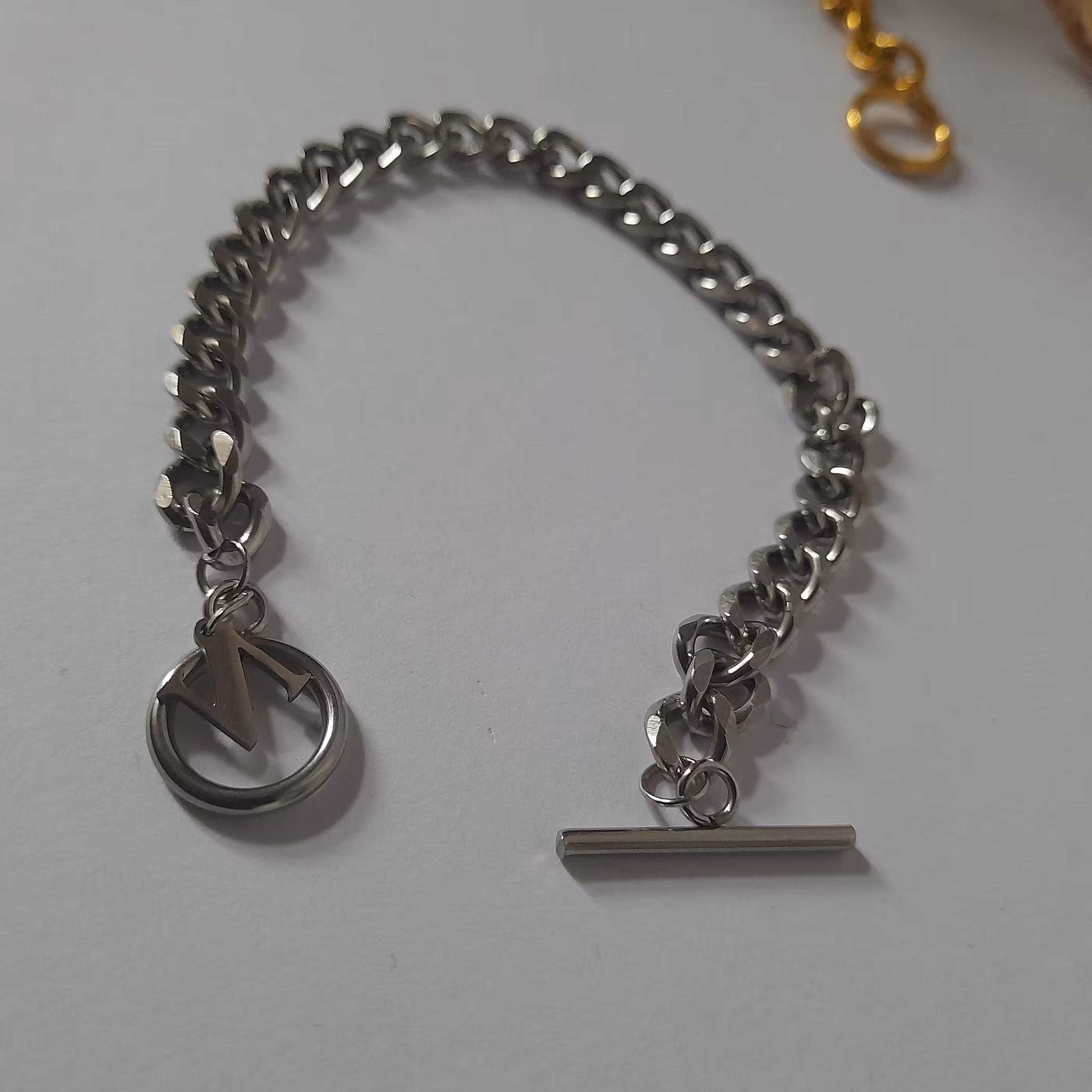 دستبند  قفل تی سیلور