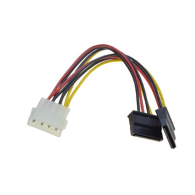 کابل تبدیل برق 1 به 2 SATA ساتا

