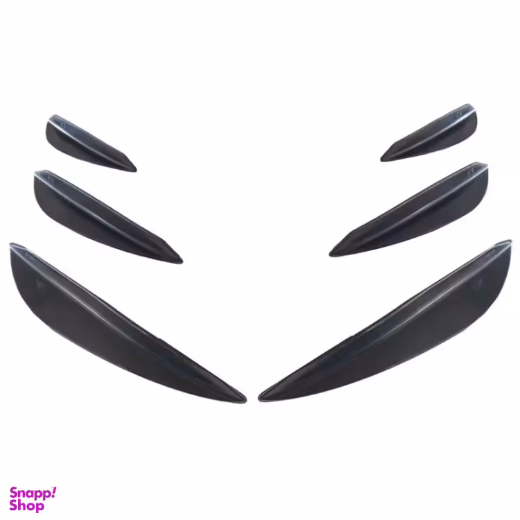 فلاپ سپر خودرو مدل کربن کد 206 مناسب برای پژو 206 بسته 6 عددی