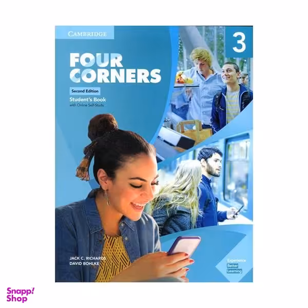 کتاب Four Corners 2nd 3 اثر Jack C. Richards انتشارات کمبریدج