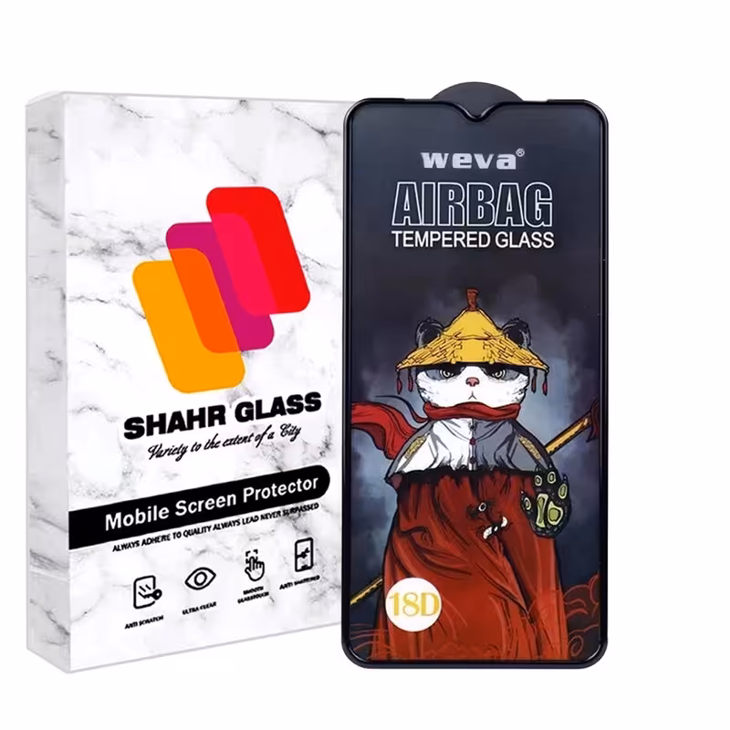 گلس شیائومی ایربگ دار xiaomi redmi note 8 محافظ صفحه نمایش Huawei y7 prime y7 pro 2019 خشگیر فول نوت هشت وای هفت سون