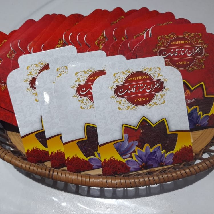 زعفران سر گل  2 گرمی قائنات درجه 1
