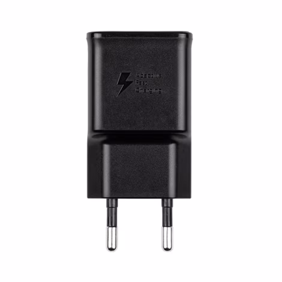 شارژر دیواری فست تک پورت سامسونگ مدل S10 مشکی وسفید اصلی-کد1140