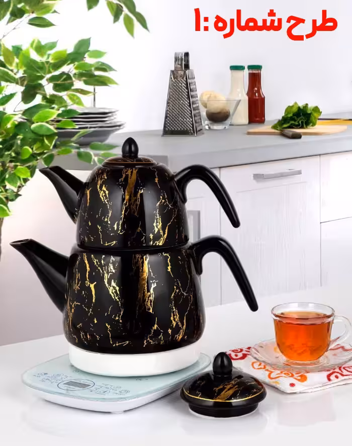 چایسازهای ژنیال ماربل مدل لوله ای هوشمند و دیجیتال در 4 طرح مختلف