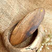 شانه چوبی تاشو جیبی ساخته شده از چوب زیبای گردو تماما هنر دست 