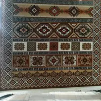 گلیم آشپزخانه و پاگرد یک و نیم در 2.25 متر مستطیلی رنگ کاکائویی باکیفیت بالا کد 300011 پس کرایه