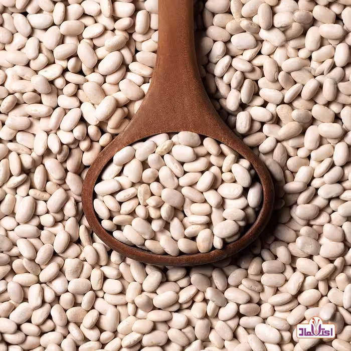 لوبیا سفید 100 گرمی اعتماد ( لوبیاسفید )